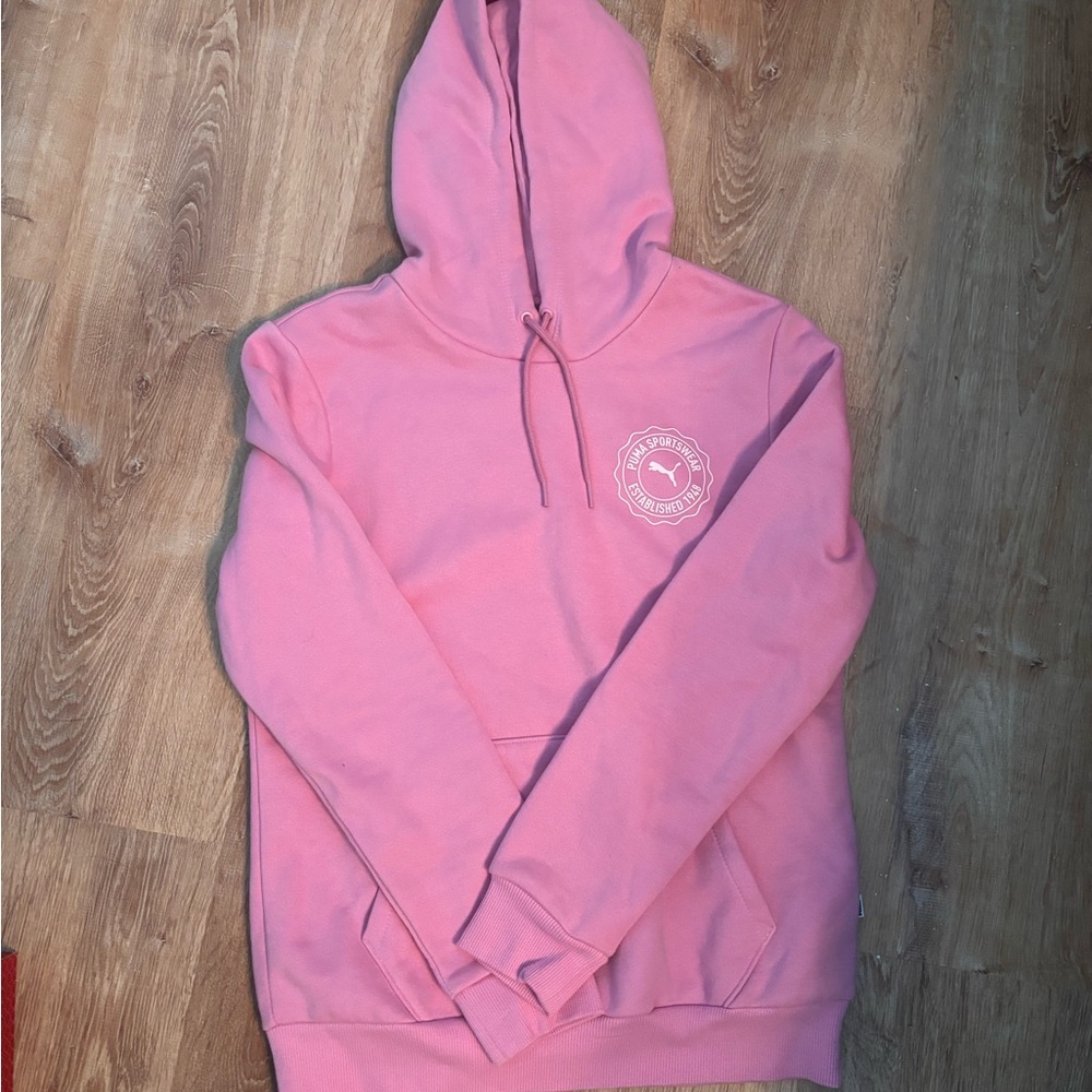 PUMA Women’s Pink Fleece Sweatshirt